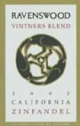 Ravenswood Vintners Blend Zinfandel 2002 Front Label