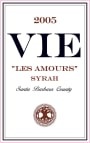 Vie Winery Les Amours Syrah 2005 Front Label