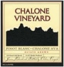 Chalone Estate Pinot Blanc 2001 Front Label