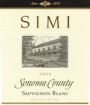 Simi Sauvignon Blanc 2002 Front Label