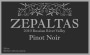 Zepaltas Russian River Valley Pinot Noir 2010 Front Label