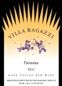 Villa Ragazzi Faraona Red 2012 Front Label