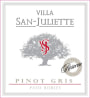 Villa San-Juliette Reserve Pinot Gris 2013 Front Label