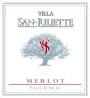 Villa San-Juliette Merlot 2012 Front Label