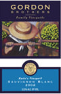 Gordon Brothers Sauvignon Blanc 2002 Front Label