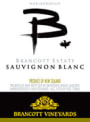Brancott Estate B Sauvignon Blanc 2001 Front Label
