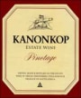 Kanonkop Pinotage 2001 Front Label