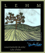 Vin du Lac LEHM Sauvignon Blanc 2010 Front Label