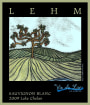 Vin du Lac LEHM Sauvignon Blanc 2009 Front Label