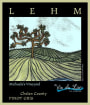 Vin du Lac LEHM Pinot Gris 2010 Front Label