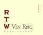 Vin Roc RTW Red 2009 Front Label