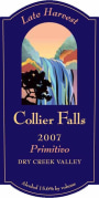 Collier Falls Hillside Estate Late Harvest Primitivo 2007 Front Label