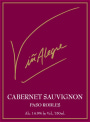 VinAlegre Wines Cabernet Sauvignon 2010 Front Label