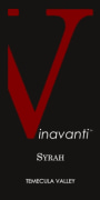 Vinavanti Syrah 2012 Front Label