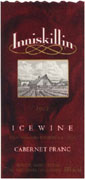 Inniskillin Cabernet Franc Icewine (375ML half-bottle) 2002 Front Label