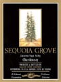 Sequoia Grove Carneros Chardonnay 2001 Front Label