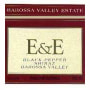 Barossa Valley Estate E and E Black Pepper Shiraz 2000 Front Label