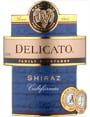 Delicato Shiraz 2002 Front Label