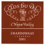 Clos du Val Carneros Chardonnay (375ML half-bottle) 2001 Front Label