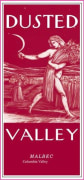 Dusted Valley Malbec 2008 Front Label