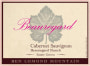 Beauregard Vineyards Beauregard Ranch Cabernet Sauvignon 2013 Front Label