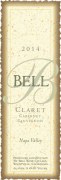 Bell Wine Cellars Claret Cabernet Sauvignon 2014 Front Label