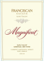 Franciscan Estate Magnificat 2010 Front Label