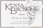 Kosta Browne Cohn Vineyard Pinot Noir 2000 Front Label