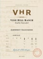 Vine Hill Ranch VHR Cabernet Sauvignon 2011 Front Label