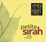 Vines on the Marycrest Petite Sirah 2013 Front Label