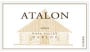 Atalon Merlot 2000 Front Label