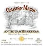 Cousino Macul Antiguas Reservas Cabernet Sauvignon 2001 Front Label