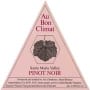 Au Bon Climat Estate Pinot Noir 2001 Front Label