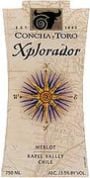 Concha y Toro Xplorador Merlot 2003 Front Label