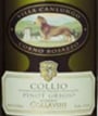 Collavini Canlungo Pinot Grigio 2002 Front Label