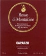 Caparzo Rosso di Montalcino 2001 Front Label