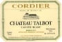 Chateau Talbot 1961 Front Label