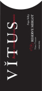 Vitus Reserve Merlot 2009 Front Label