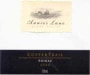 Annie's Lane Copper Trail Shiraz 2000 Front Label