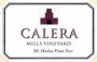 Calera Mills Vineyard Pinot Noir 2000 Front Label
