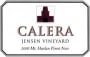 Calera Jensen Vineyard Pinot Noir 2000 Front Label