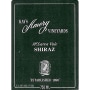 Kay Brothers Shiraz 2001 Front Label