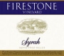 Firestone Santa Ynez Syrah 2001 Front Label