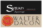 Walter Dacon Wines Appanage Boushey Vineyard Syrah 2007 Front Label