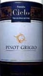 Cielo Pinot Grigio 2002 Front Label