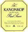 Kanonkop Paul Sauer Red Blend 2000 Front Label