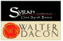 Walter Dacon Wines Cest Syrah Beaux 2008 Front Label