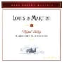 Louis Martini Napa Valley Cabernet Sauvignon 2000 Front Label