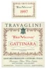 Travaglini Gattinara Tre Vigne 1997 Front Label
