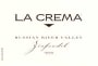 La Crema Russian River Zinfandel 1999 Front Label